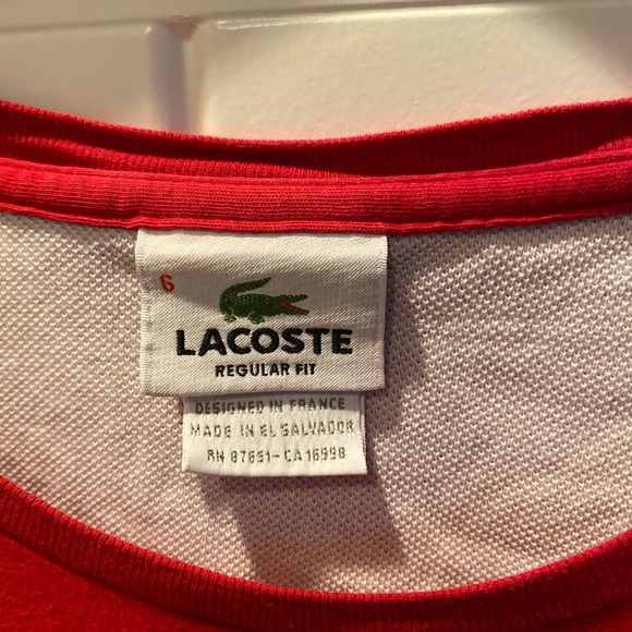 Men’s Lacoste T shirt - Picture 2 of 2